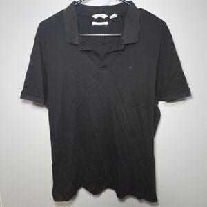 Calvin Klein EUC Men's Black Polo Shirt • Size L